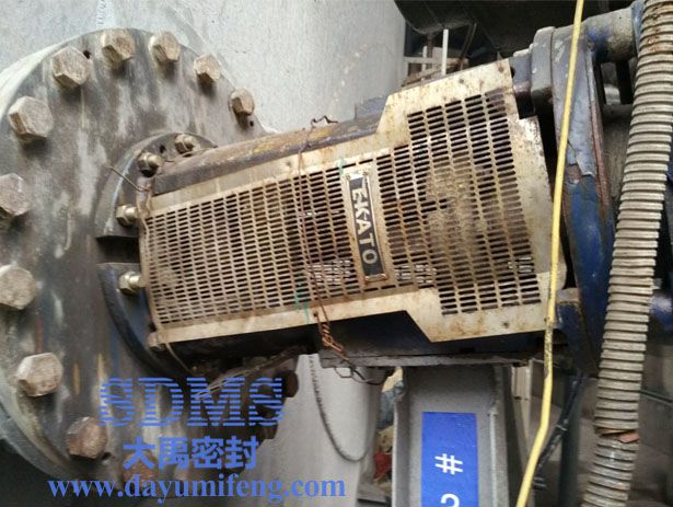 伊卡托側進入攪拌器ESD42機械密封安裝現場